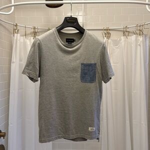 Outclass denim pocket t-shirt